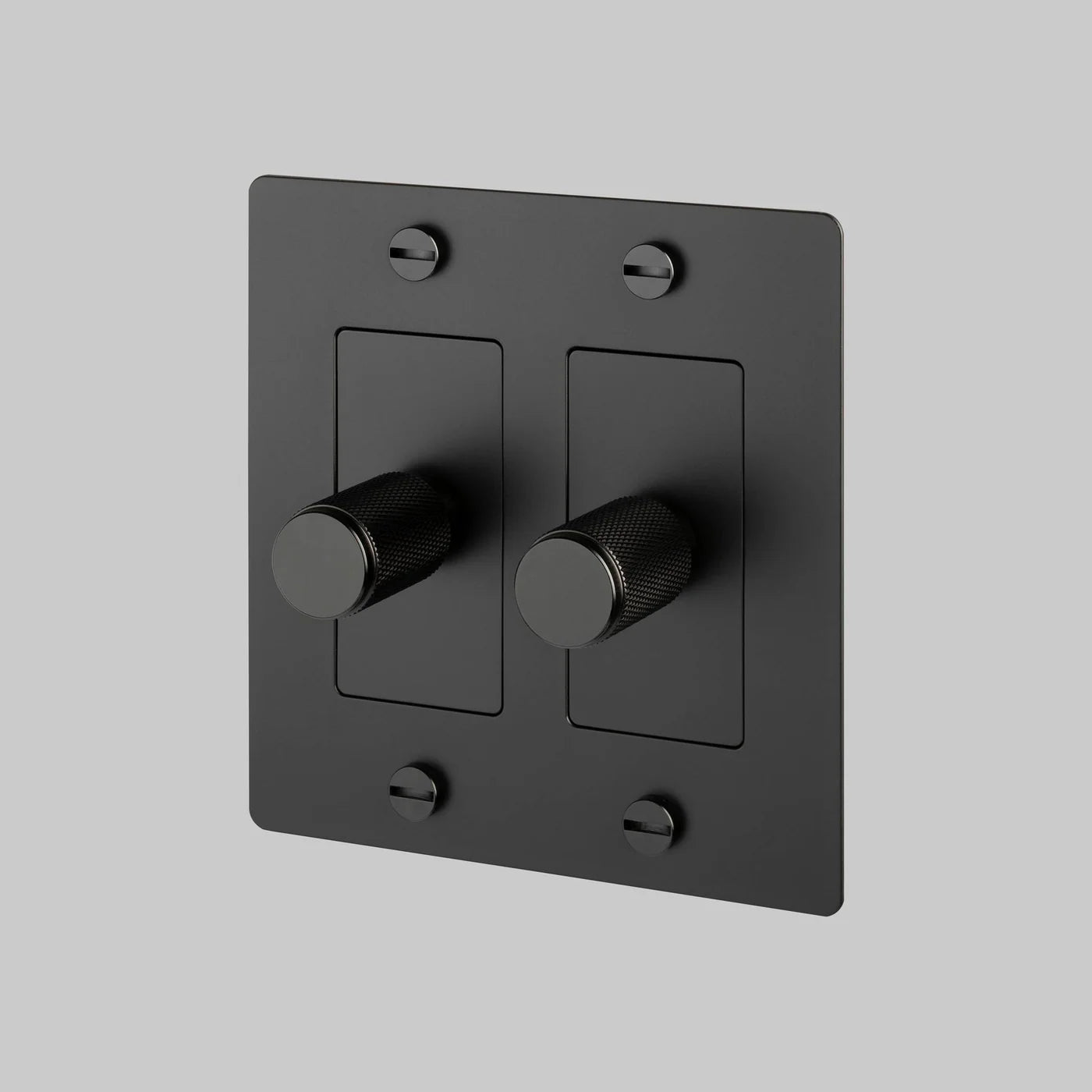 Cross Knurled Dimmer LED Light Switch