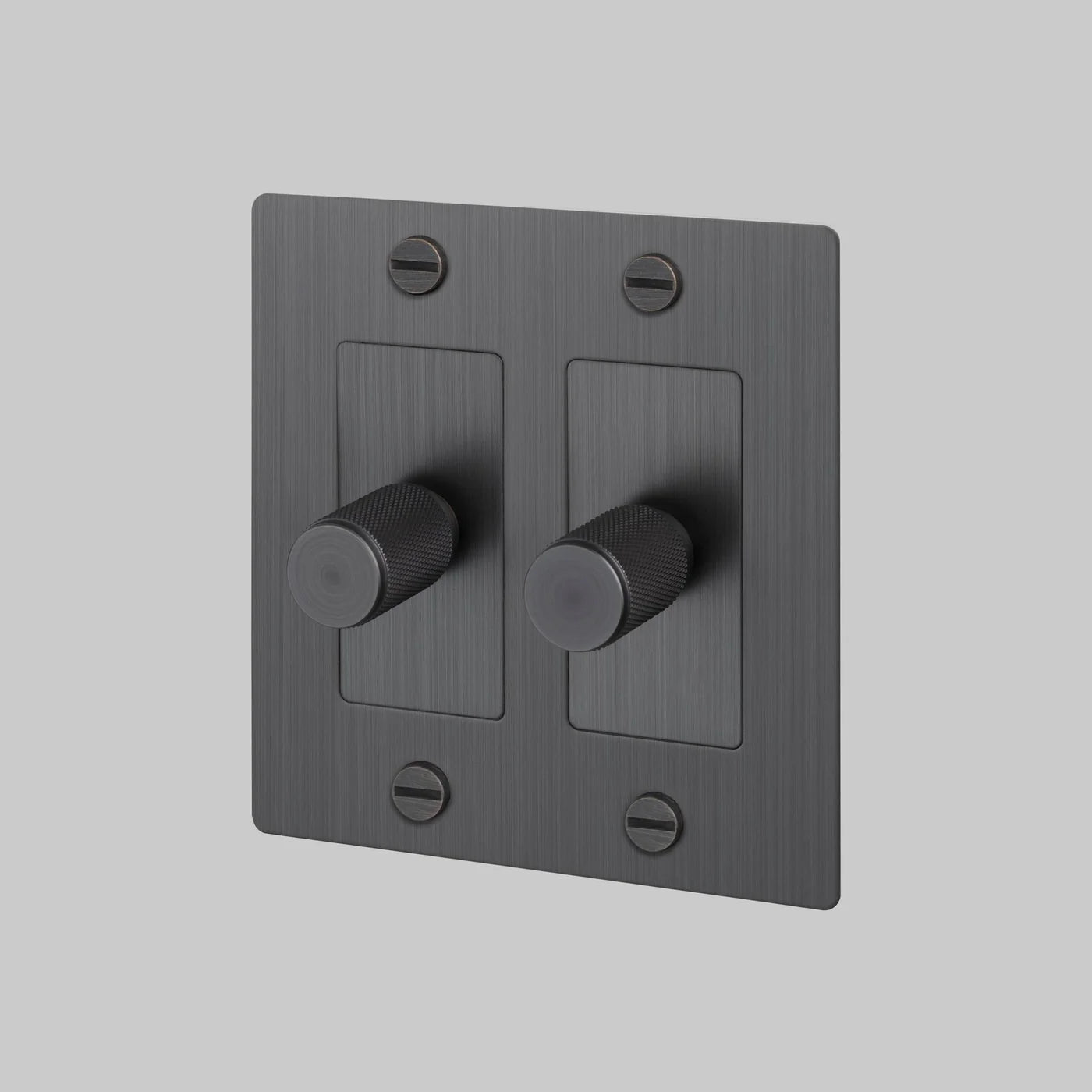 Cross Knurled Dimmer LED Light Switch