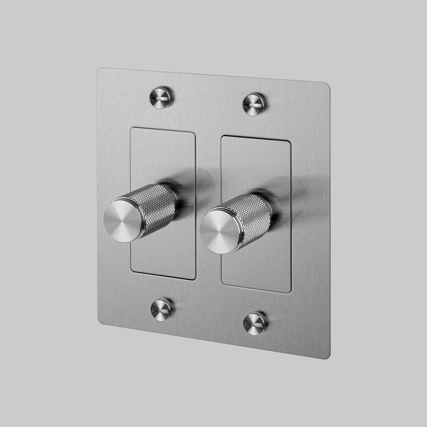 Cross Knurled Dimmer LED Light Switch