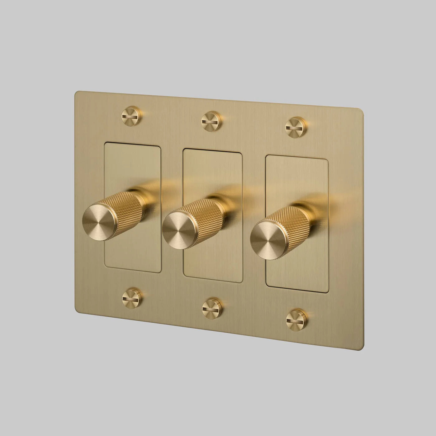 Cross Knurled Dimmer LED Light Switch