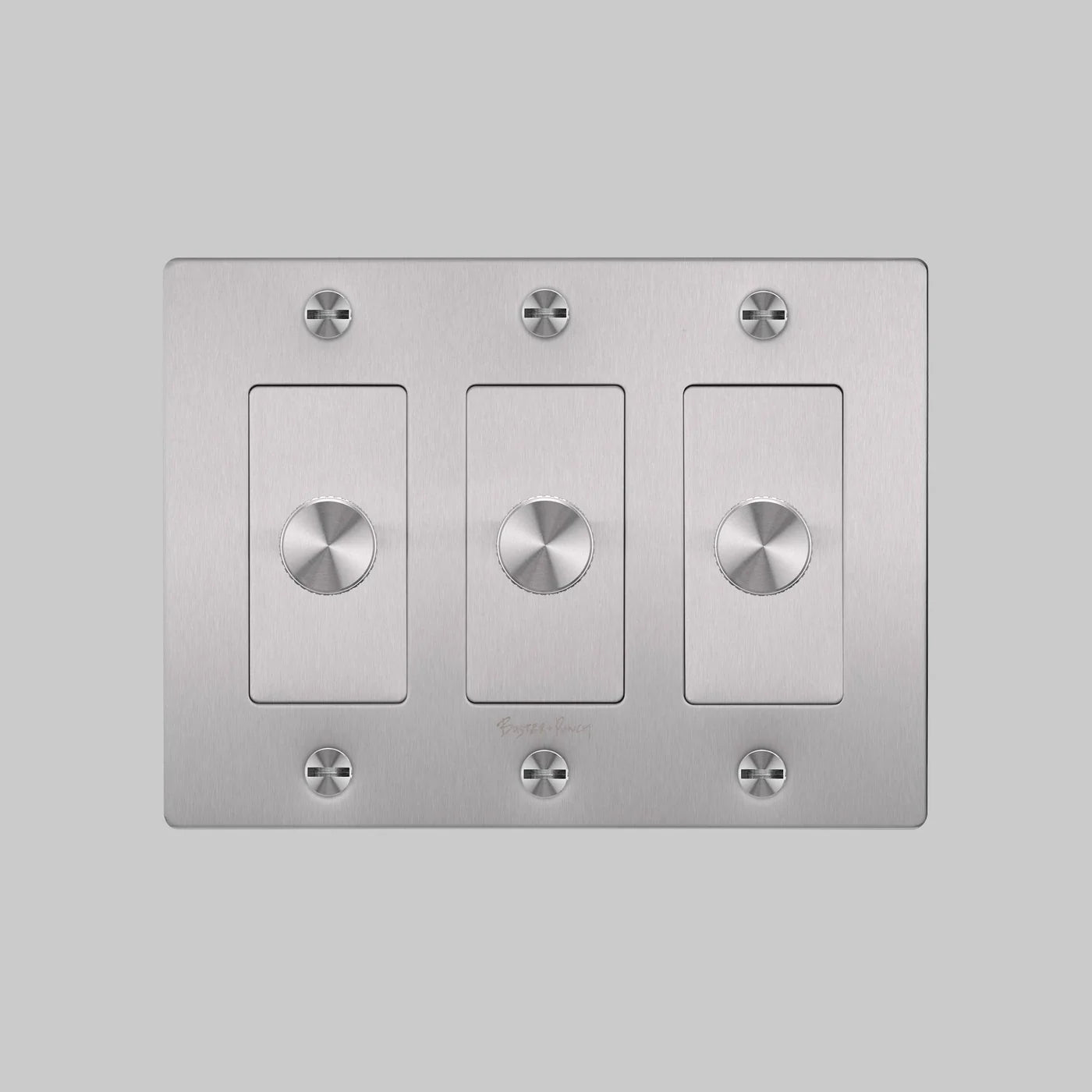 Cross Knurled Dimmer LED Light Switch
