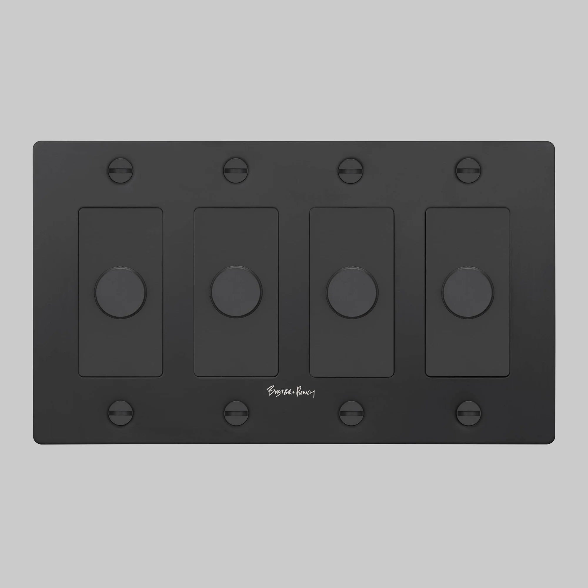 Cross Knurled Dimmer LED Light Switch