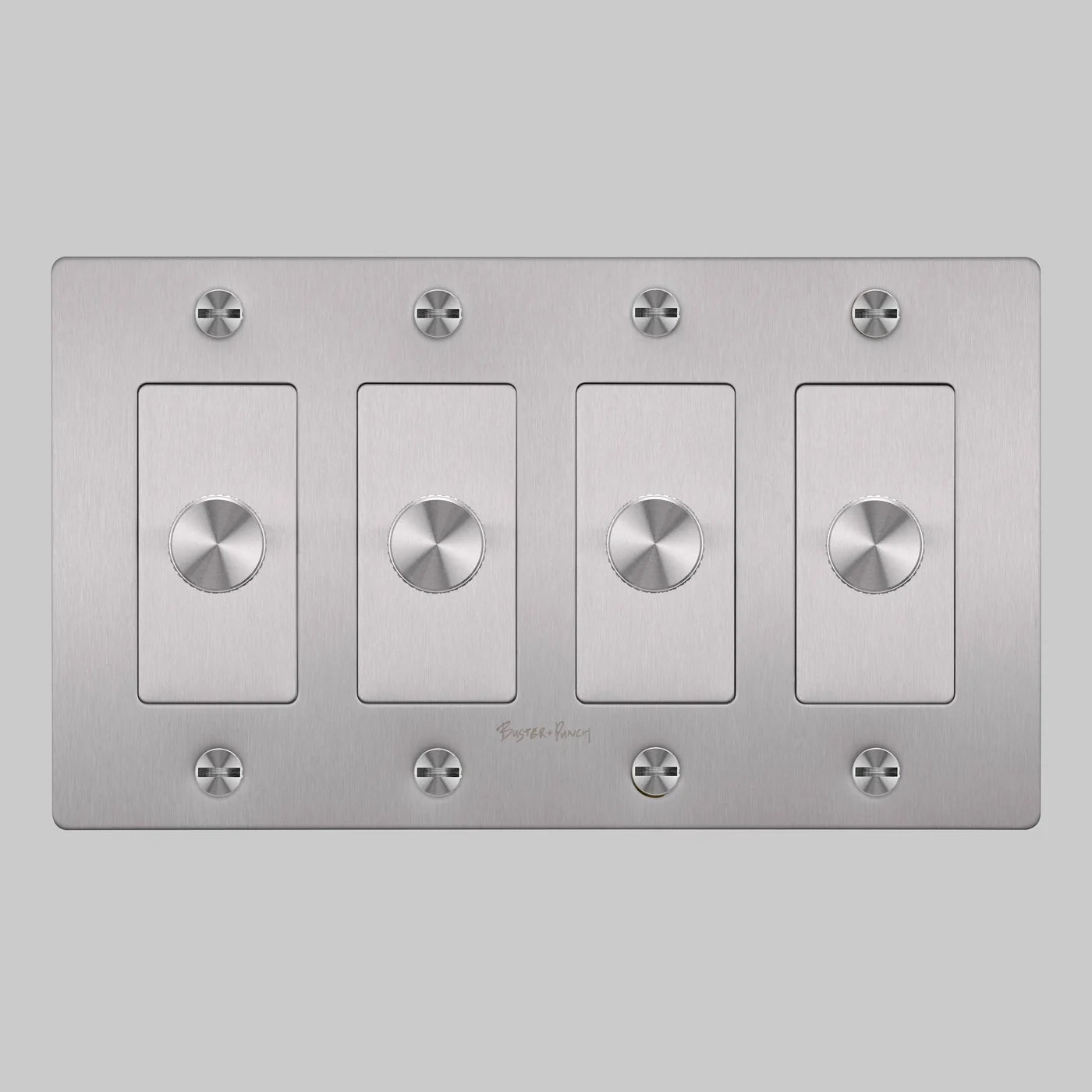 Cross Knurled Dimmer LED Light Switch