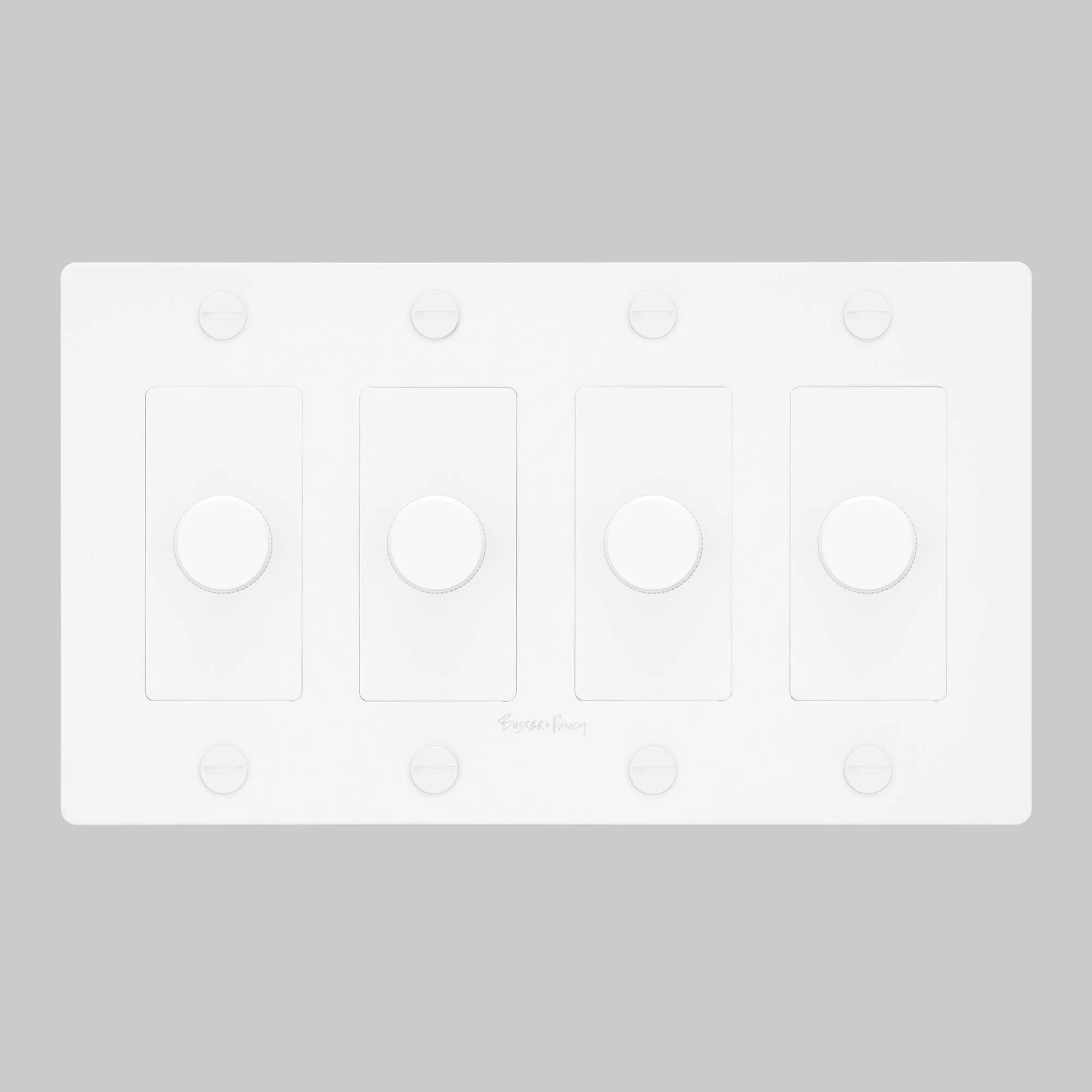 Cross Knurled Dimmer LED Light Switch