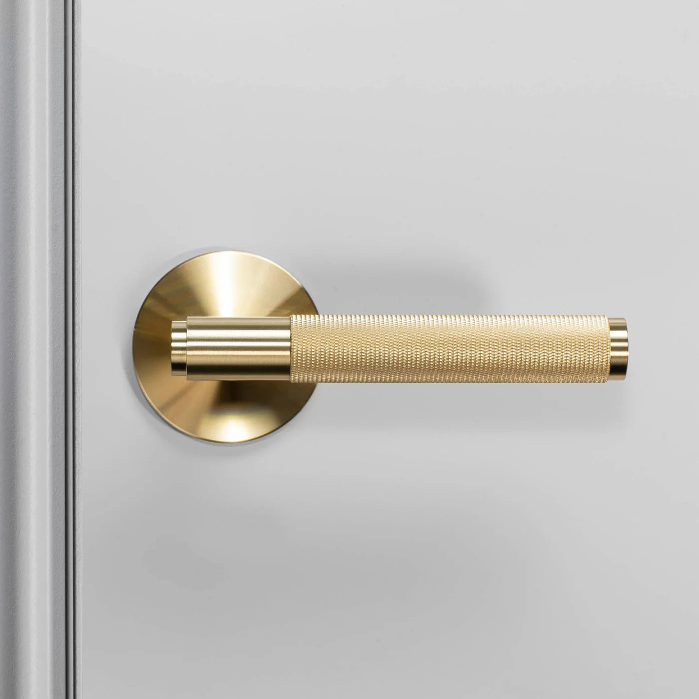 Cross Knurled Door Lever