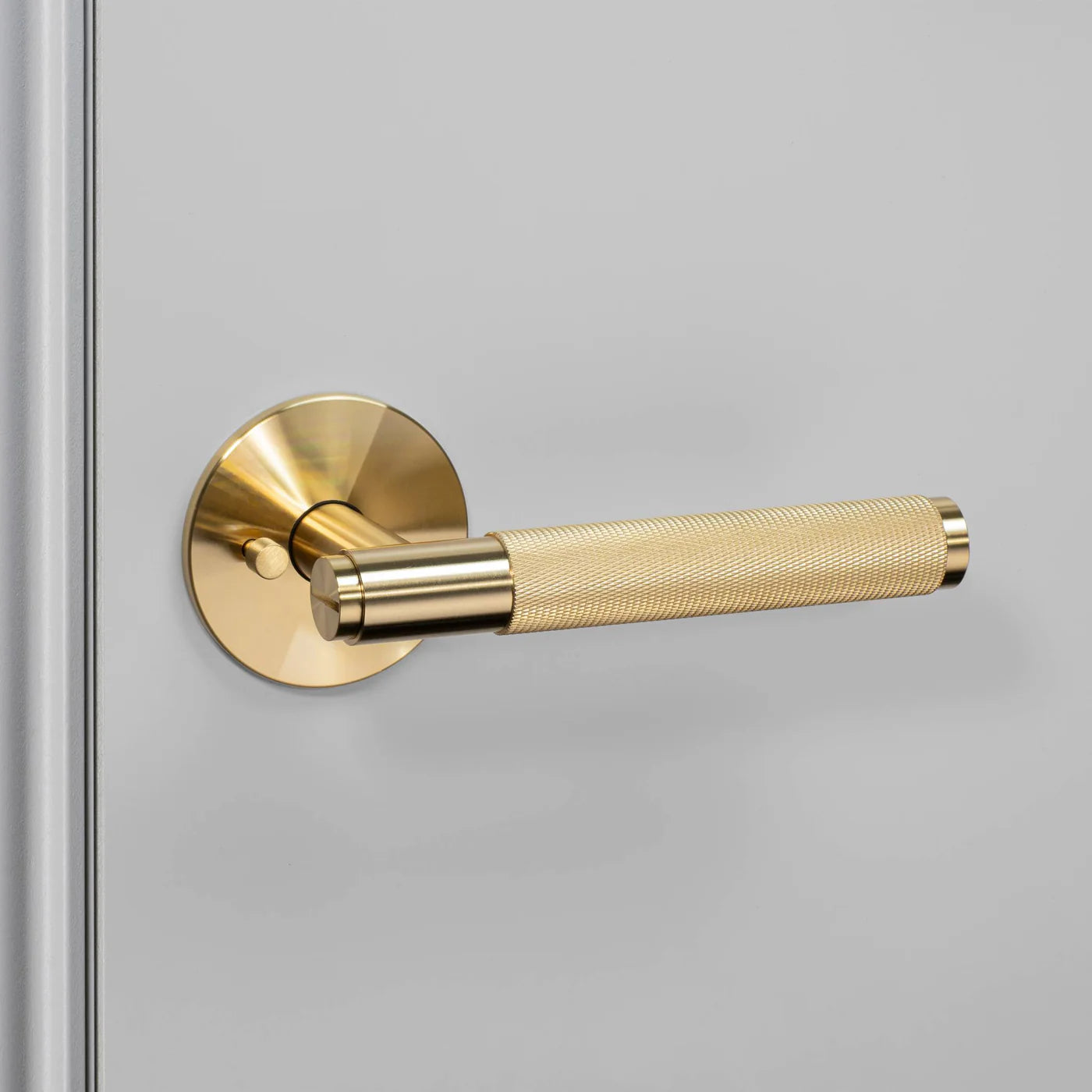 Cross Knurled Door Lever