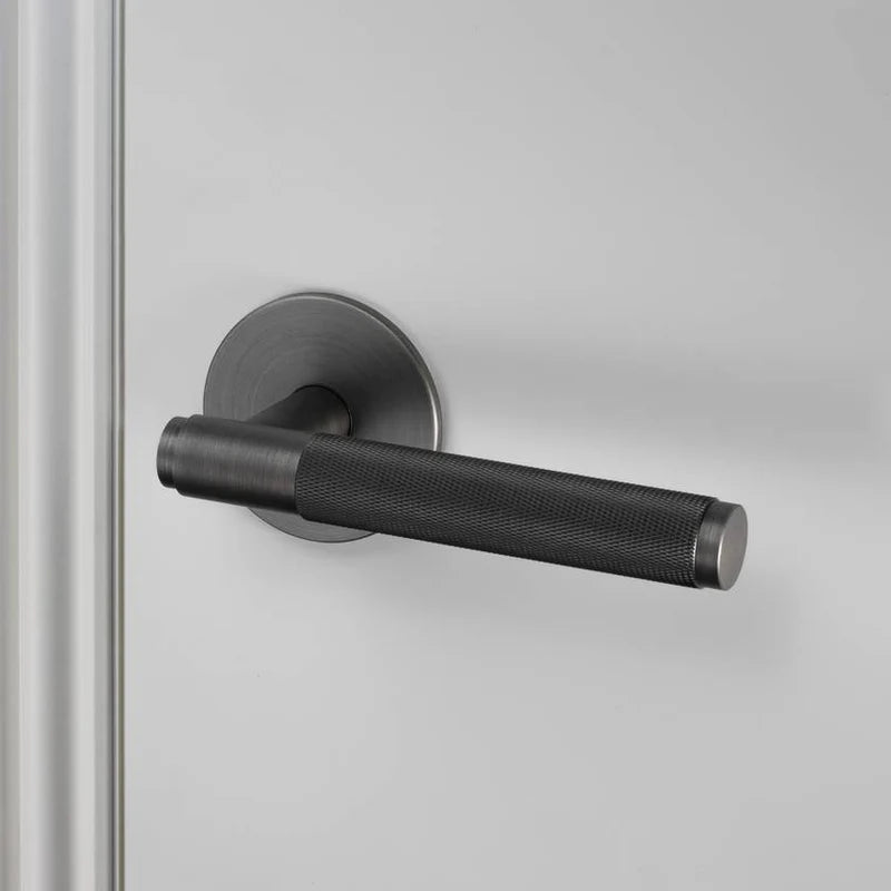 Cross Knurled Door Lever