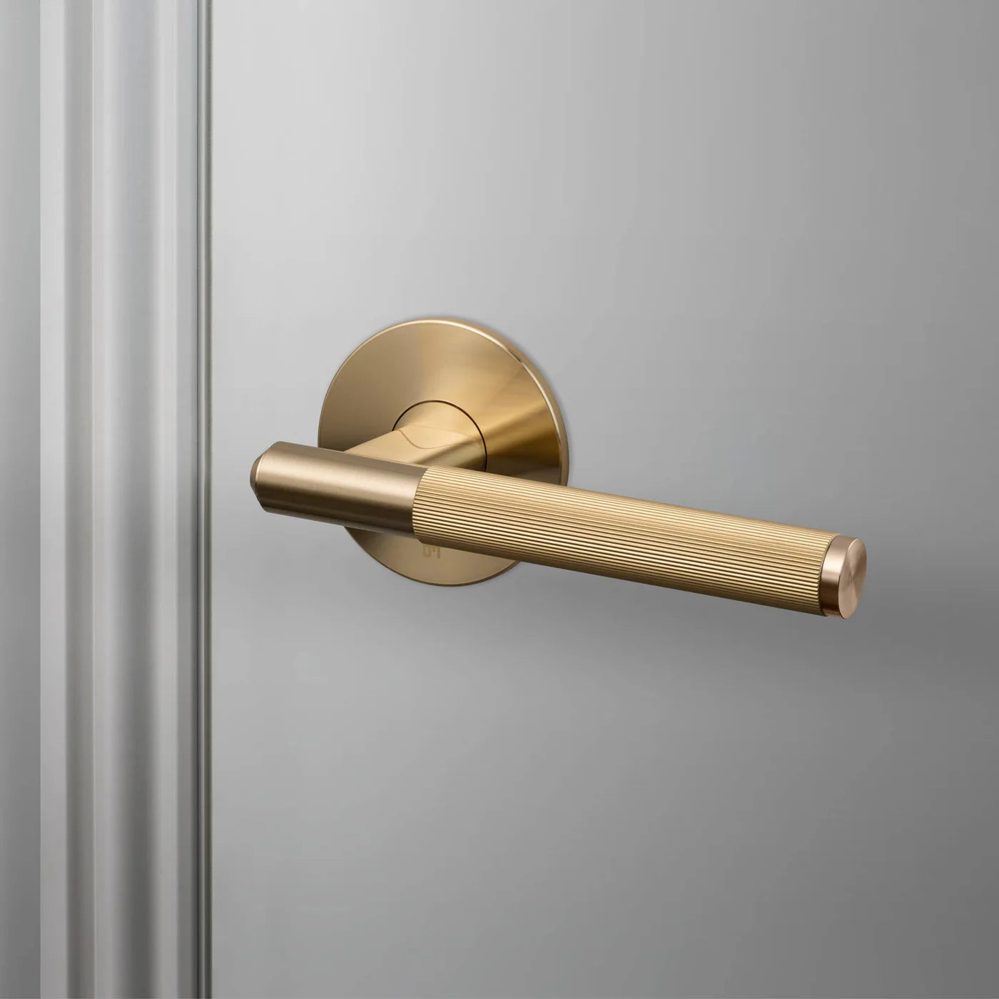 Linear Knurled Door Lever