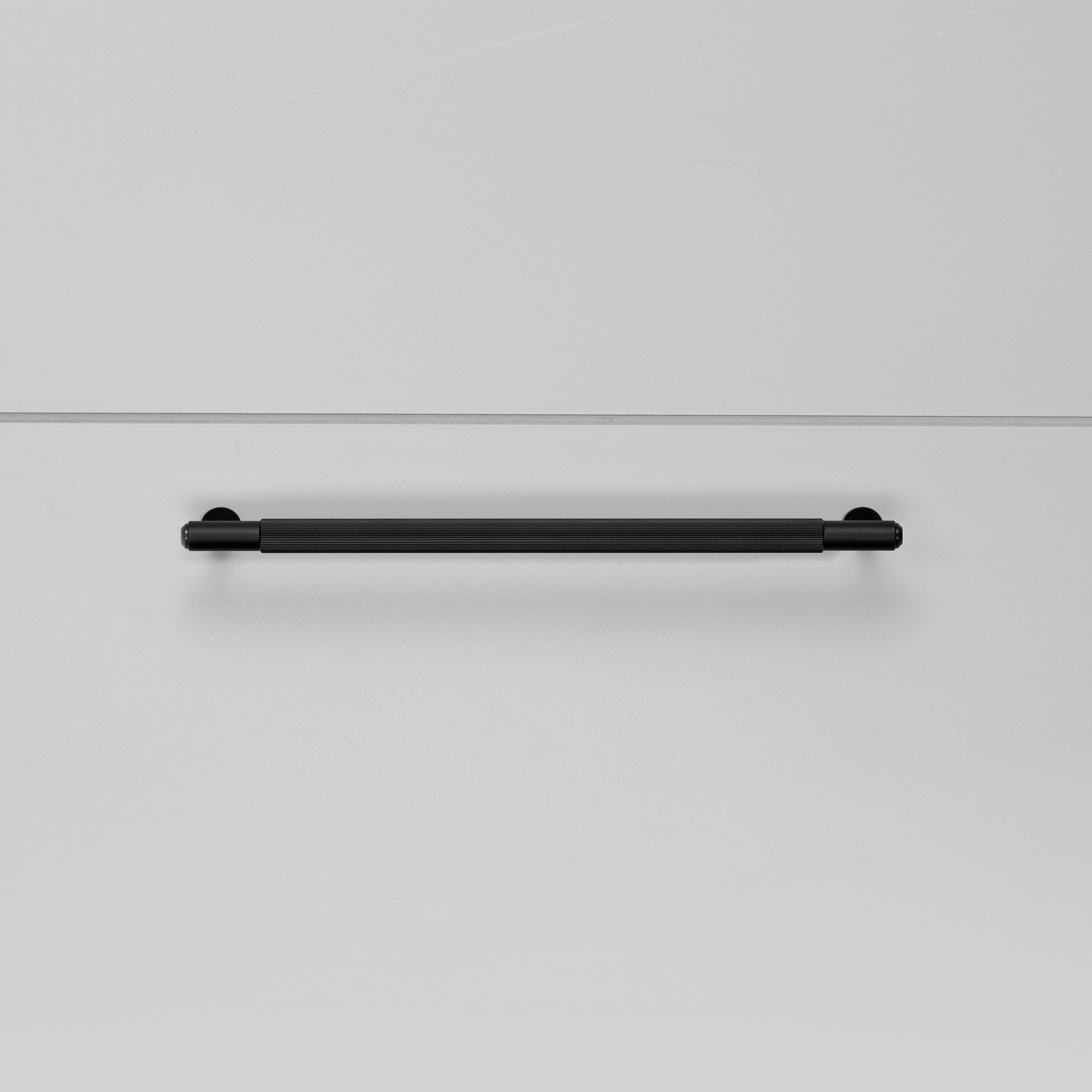 Linear Knurled Bar Cabinet Pull