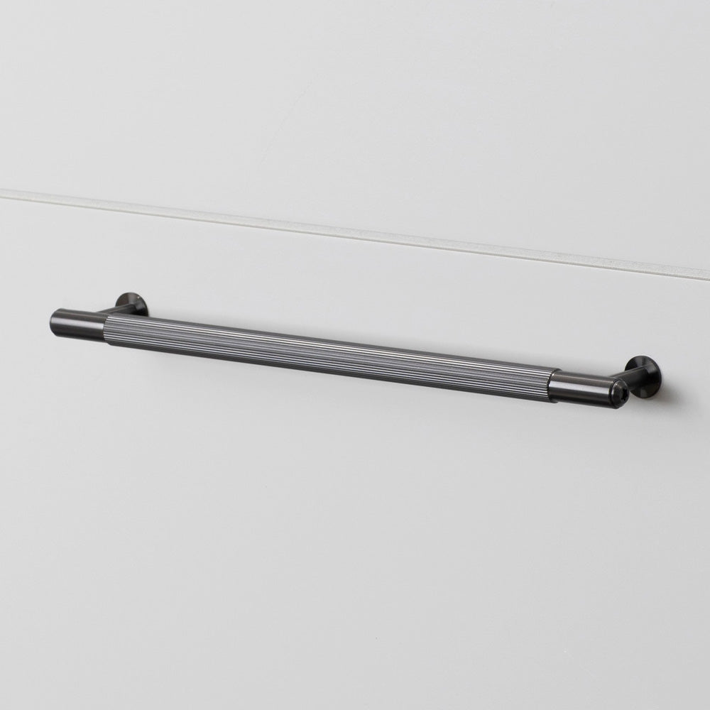 Linear Knurled Bar Cabinet Pull