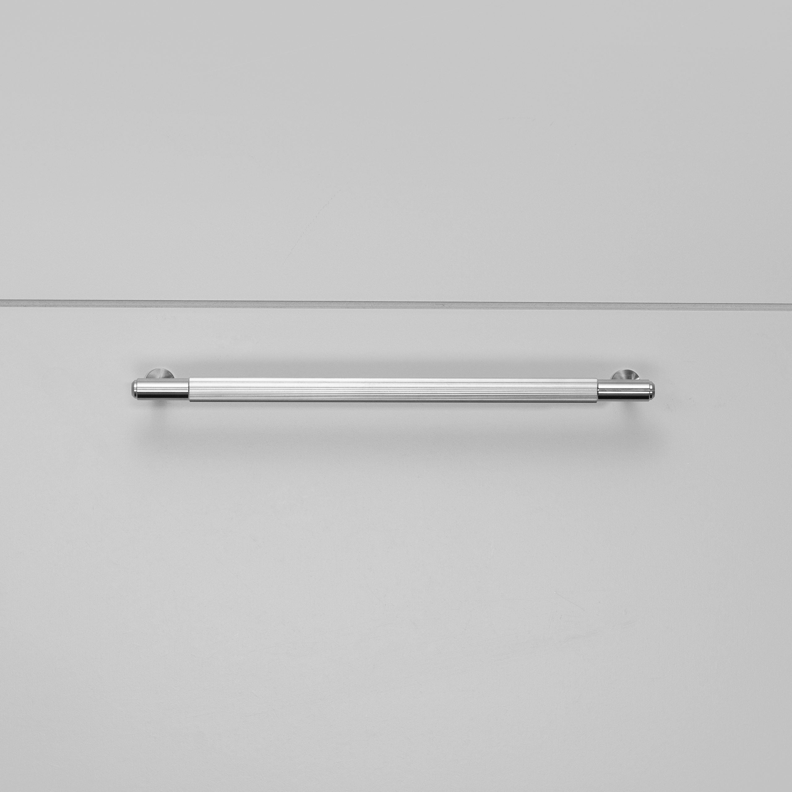 Linear Knurled Bar Cabinet Pull