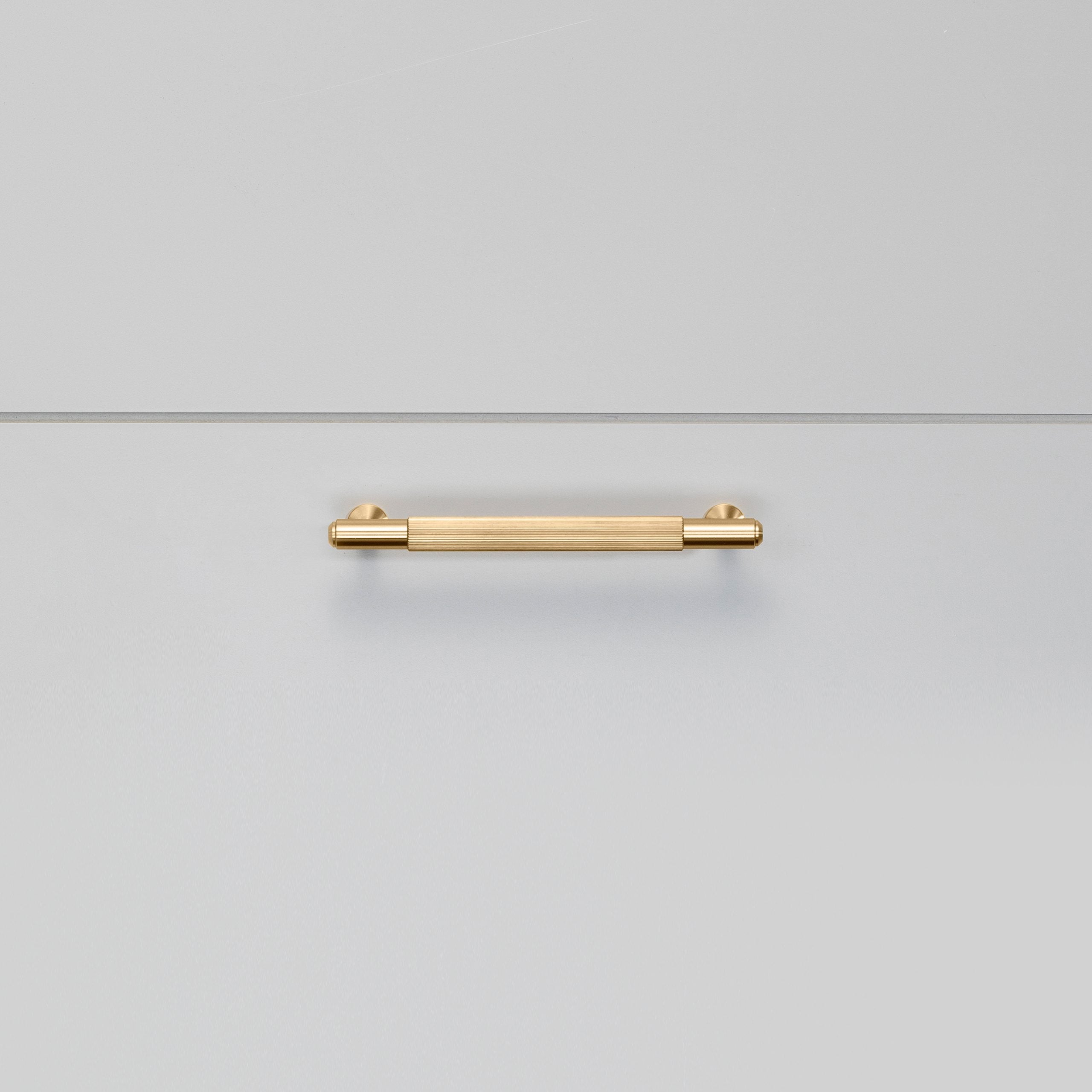 Linear Knurled Bar Cabinet Pull