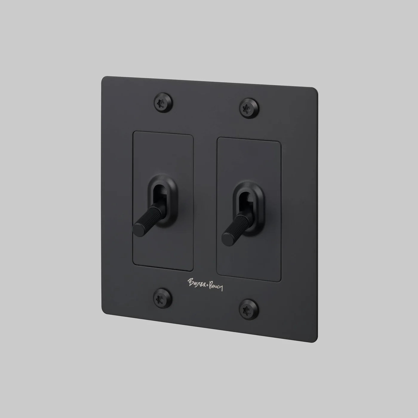 Linear Knurled Toggle Light Switch