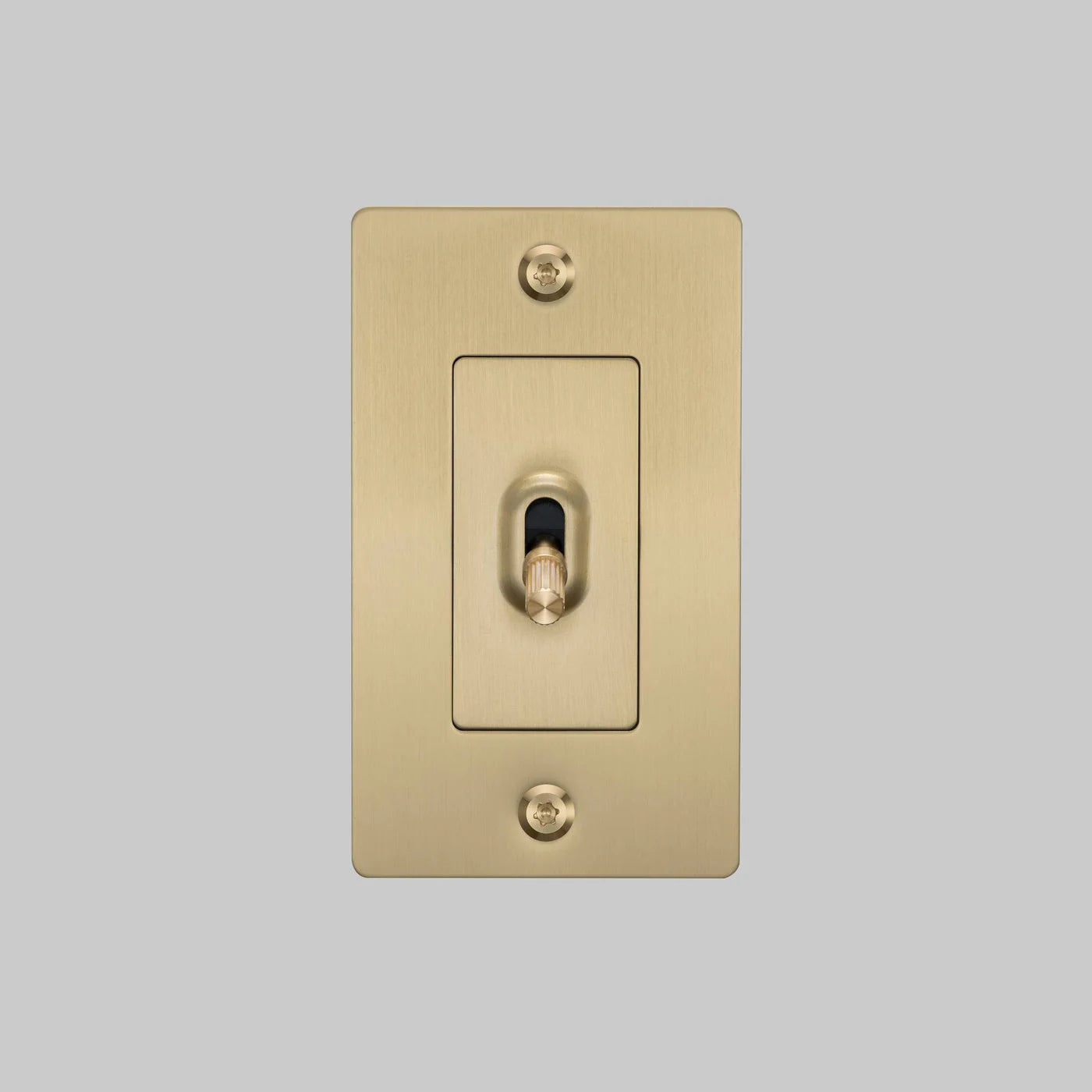 Linear Knurled Toggle Light Switch