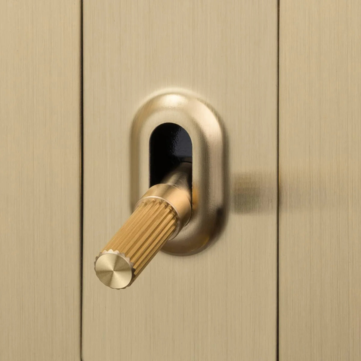 Linear Knurled Toggle Light Switch