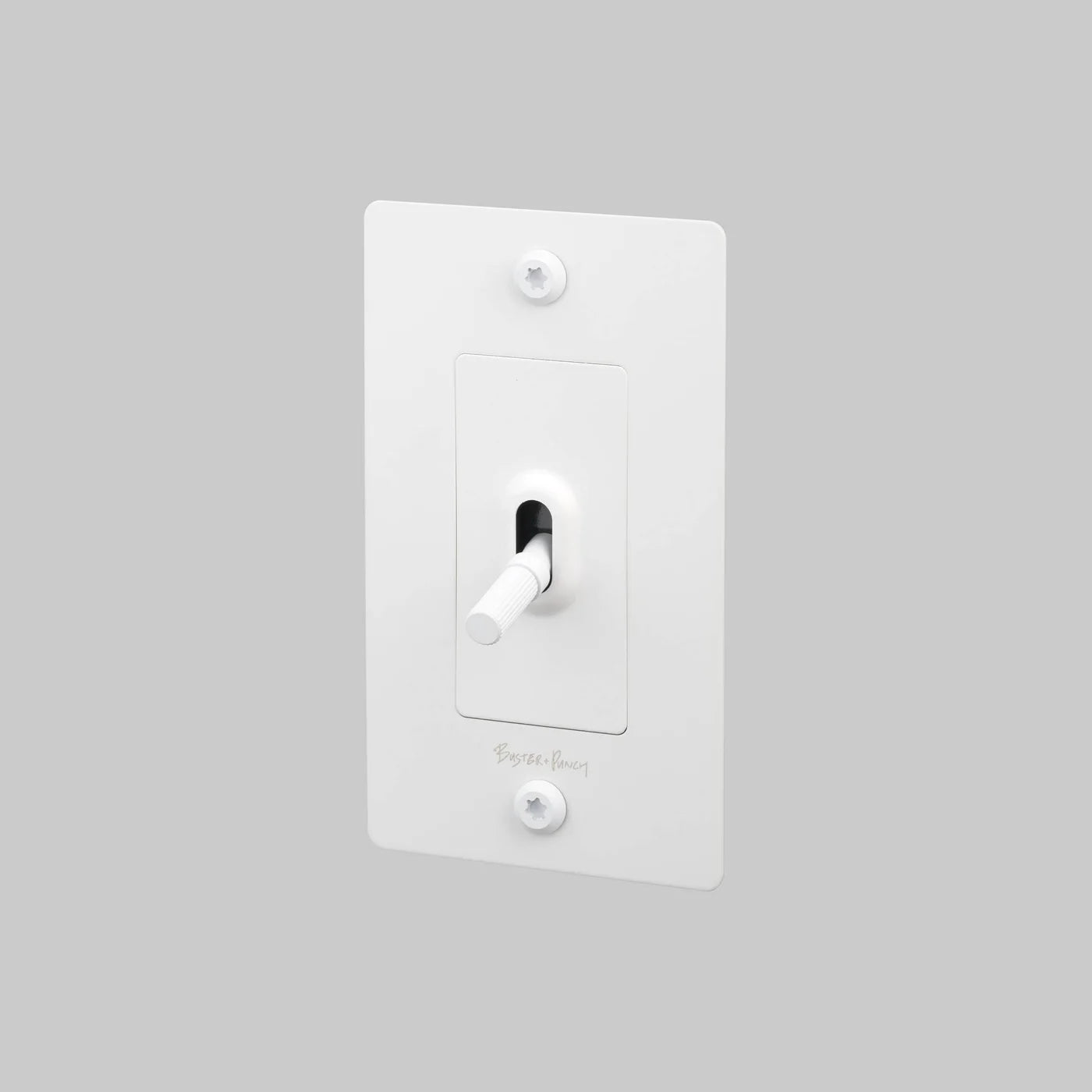 Linear Knurled Toggle Light Switch