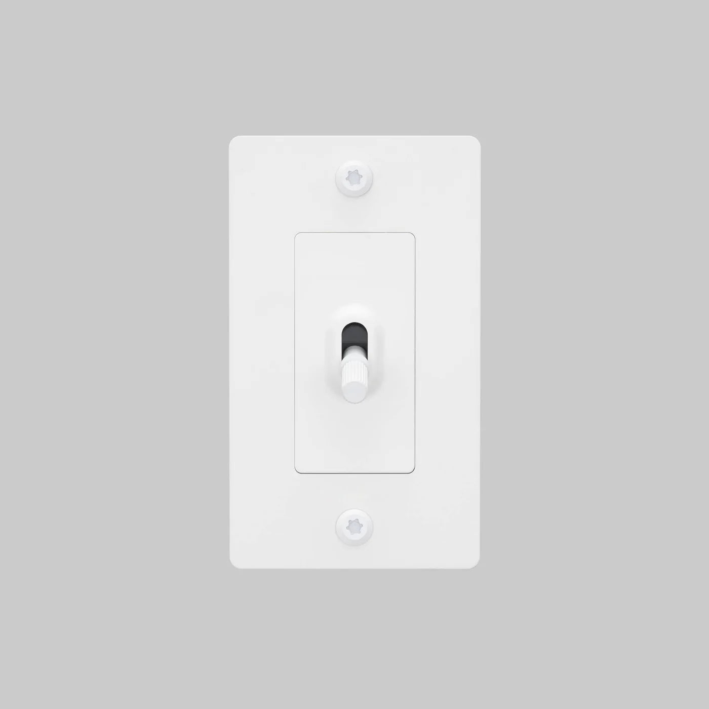 Linear Knurled Toggle Light Switch
