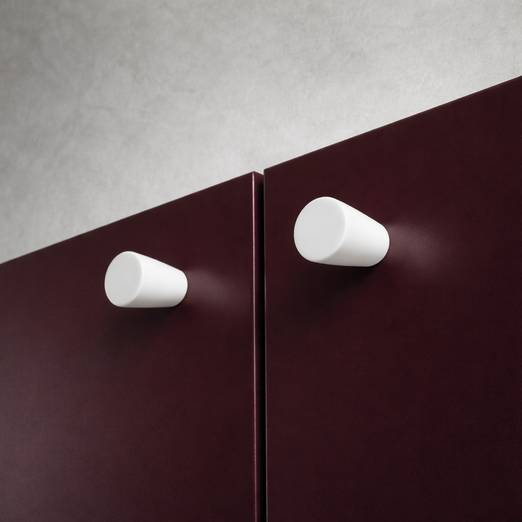 Marble Cone Cabinet Knob