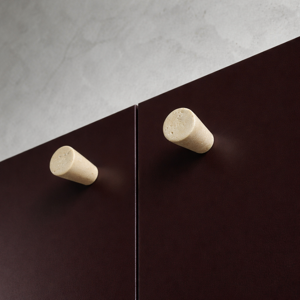 Marble Cone Cabinet Knob