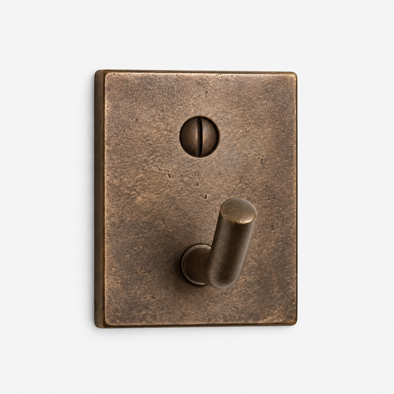 Solid Bronze Single Prong Girth Hook