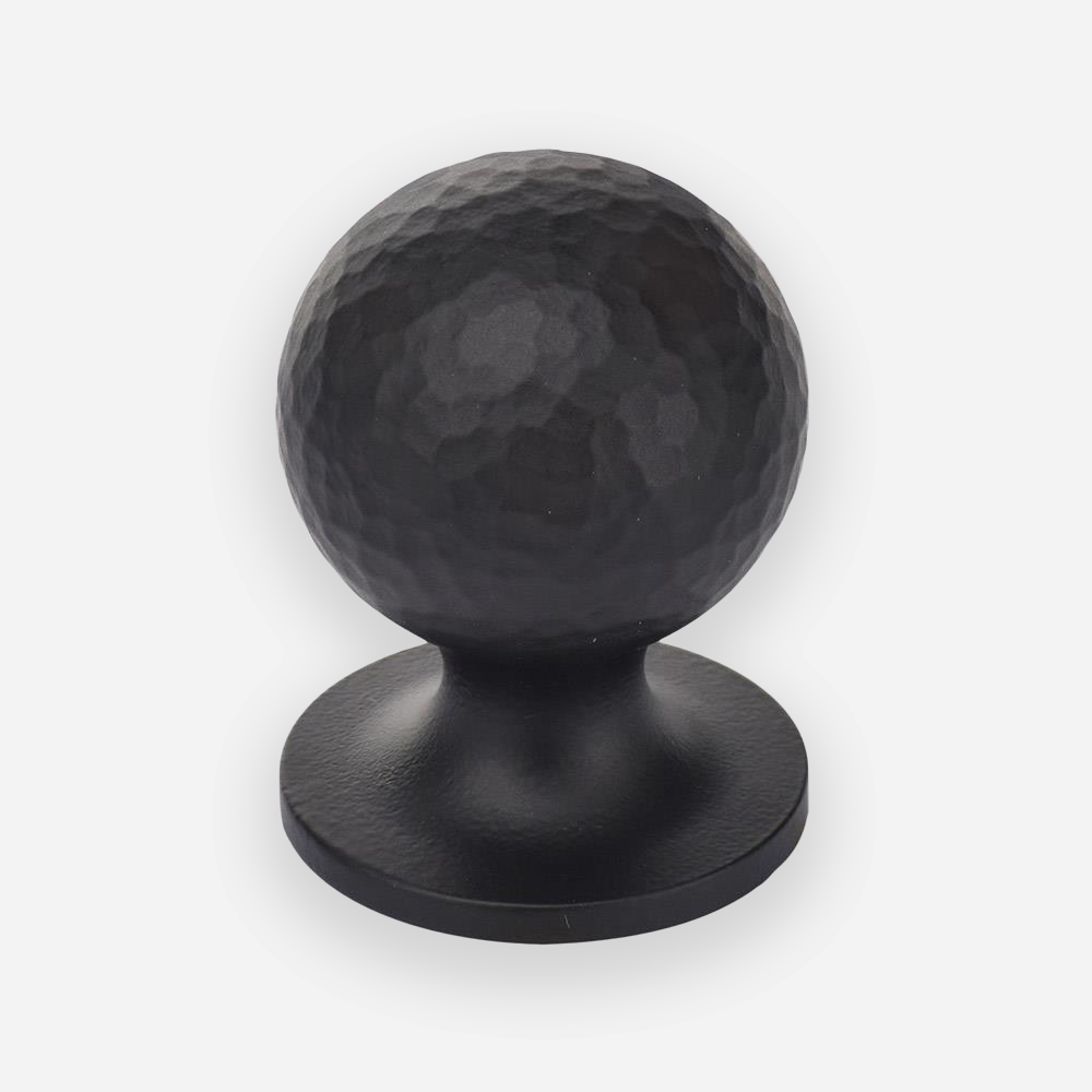 Hammered Orb Cabinet Knob
