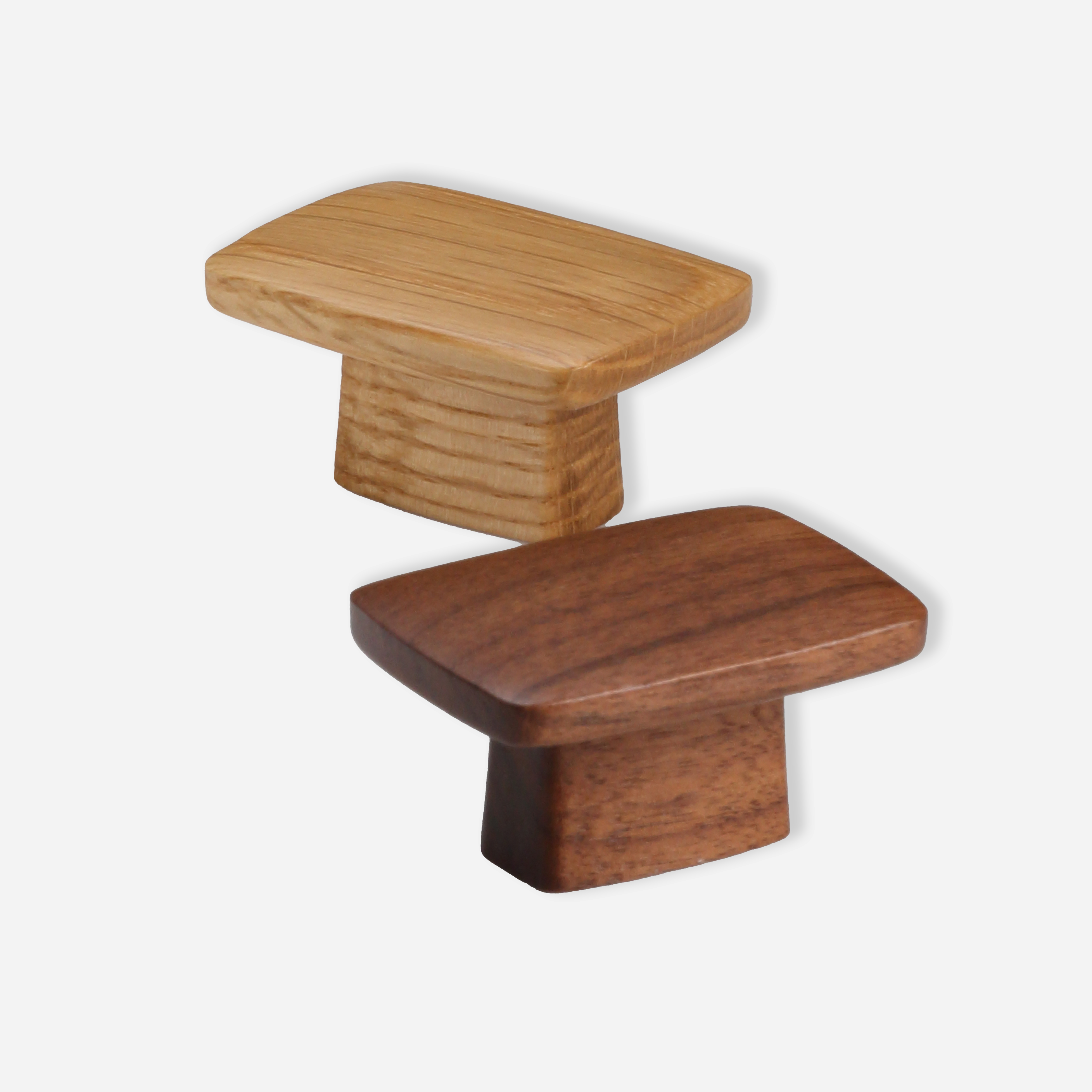 Rectangular Wood Cabinet Knob