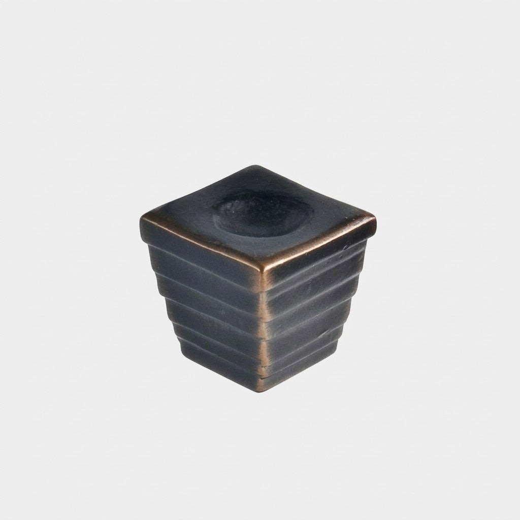 Forged 2 Organic Cube Cabinet Knob