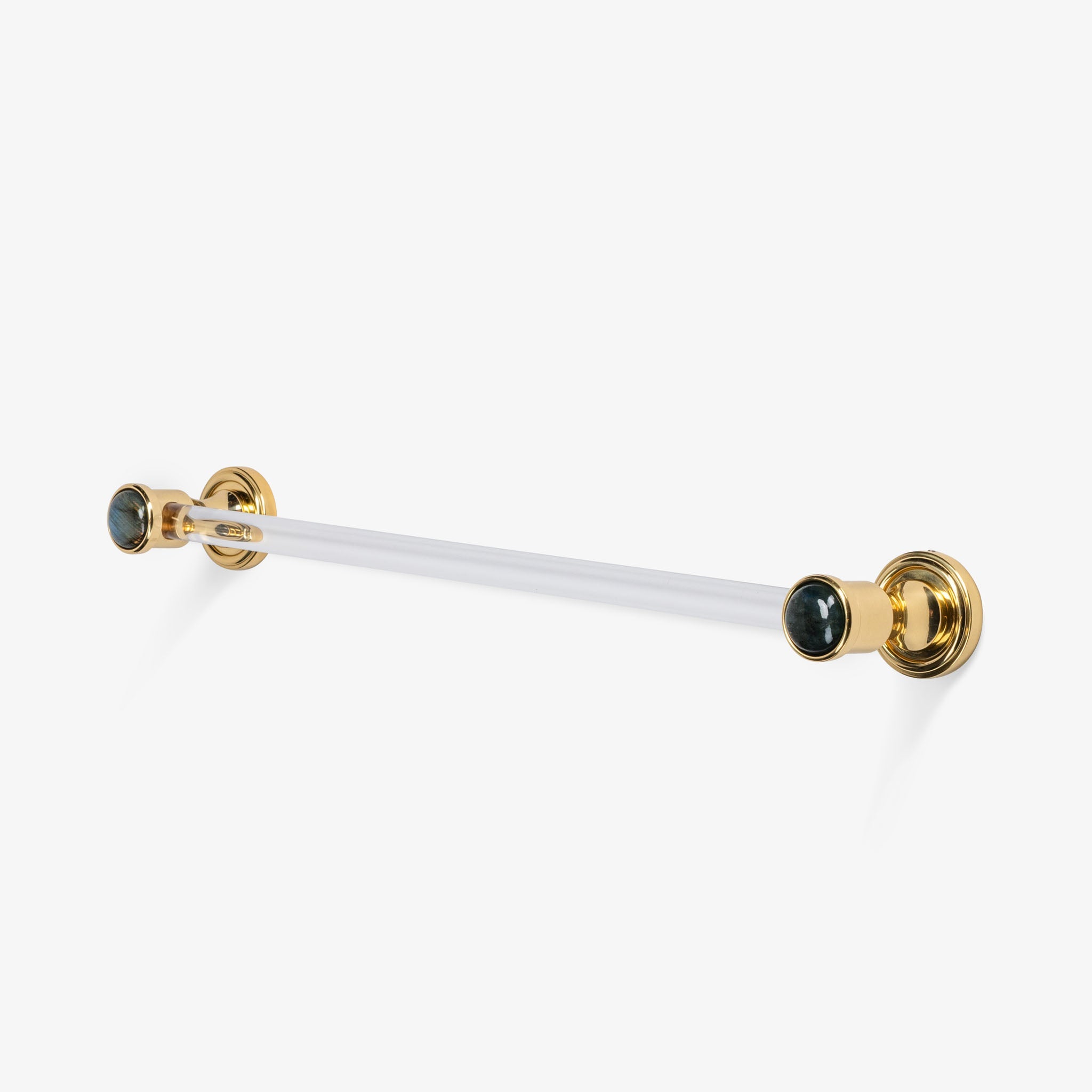 Lane Custom Gemstone Lucite Towel Bar