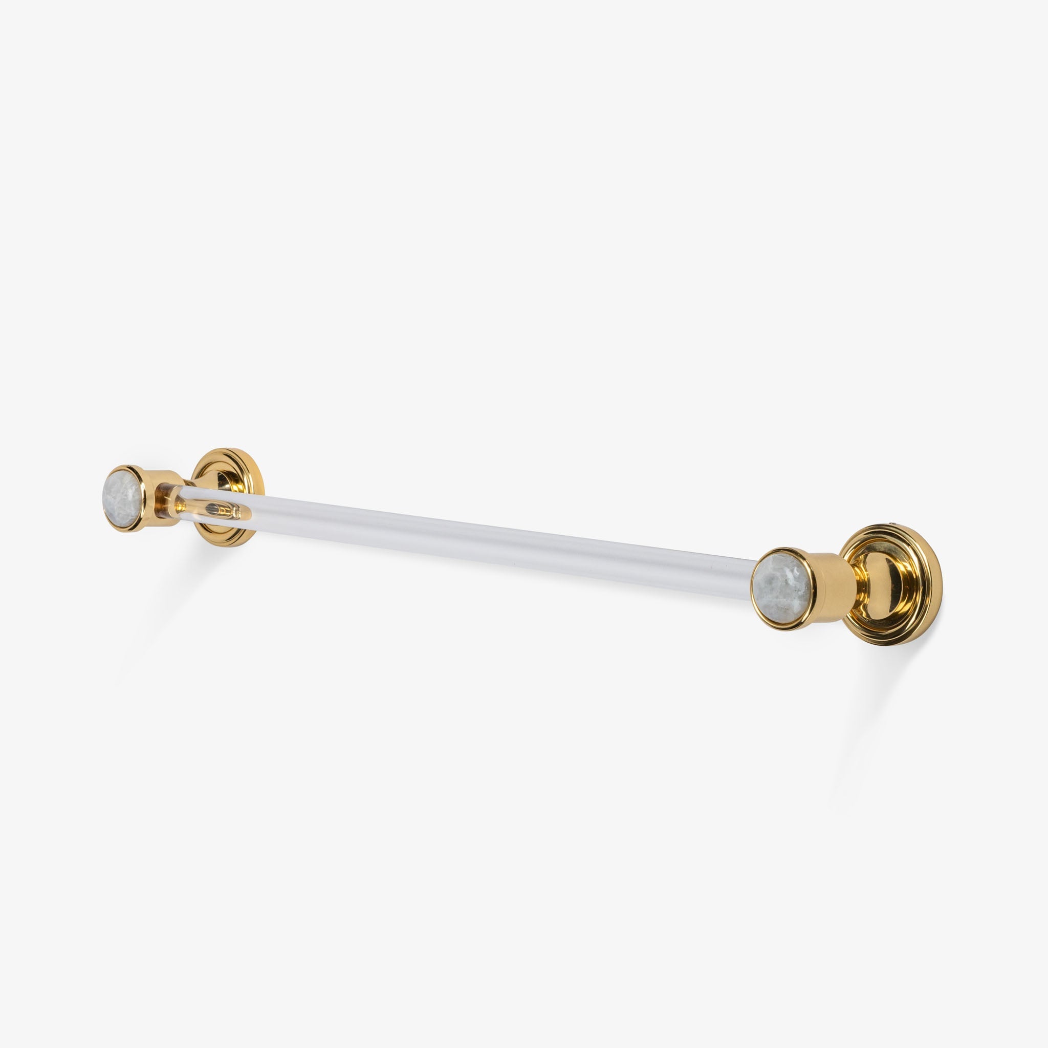 Lane Custom Gemstone Lucite Towel Bar