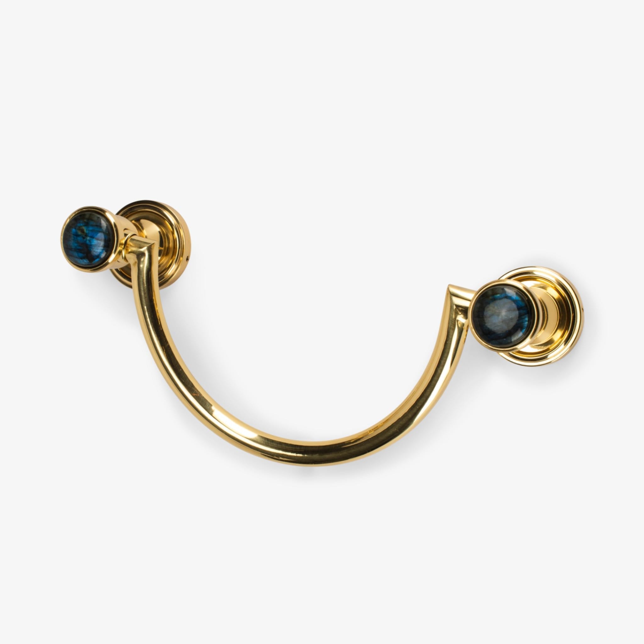 Lane Custom Gemstone U-Shaped Towel Bar