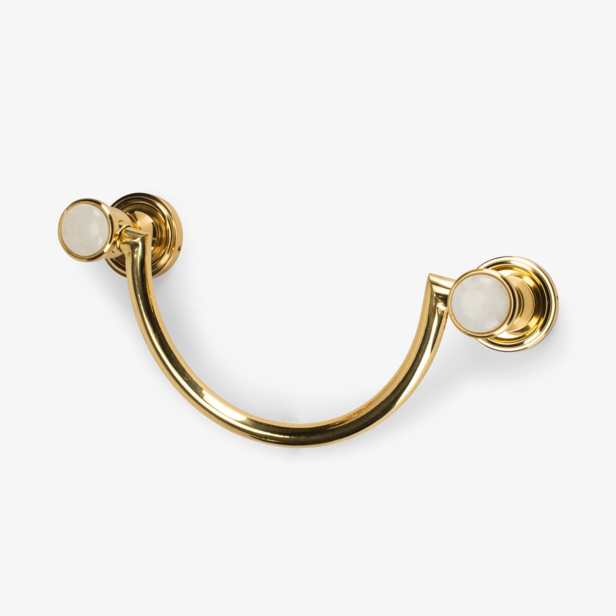 Lane Custom Gemstone U-Shaped Towel Bar