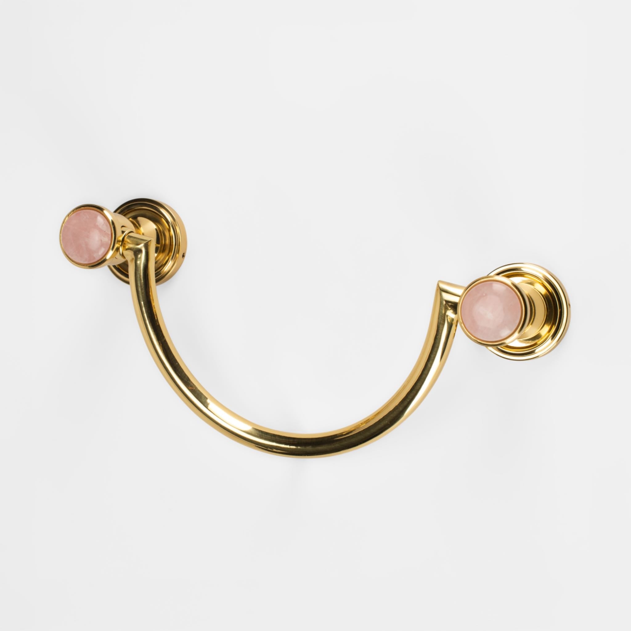 Lane Custom Gemstone U-Shaped Towel Bar