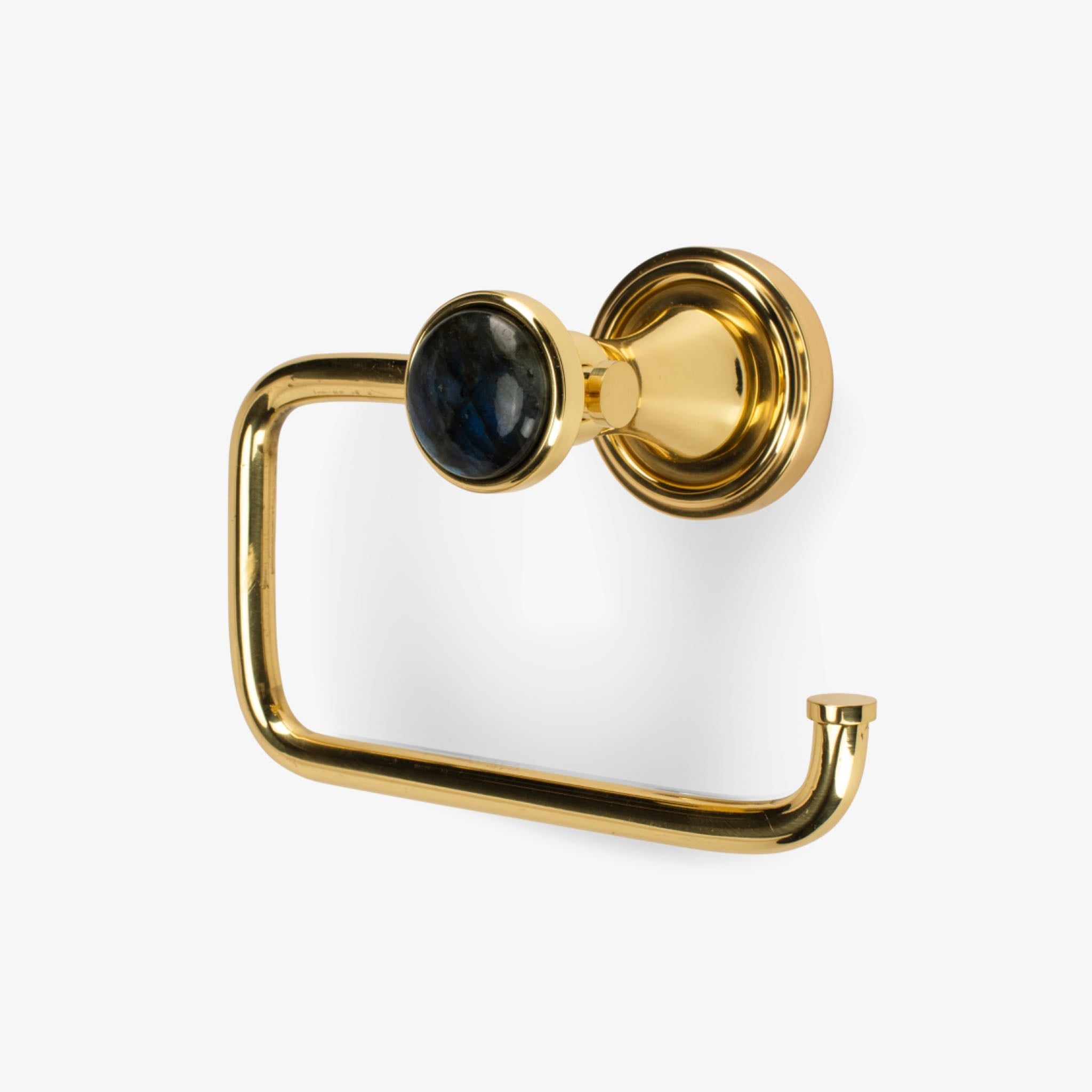 Lane Custom Gemstone Single Post Toilet Paper Holder