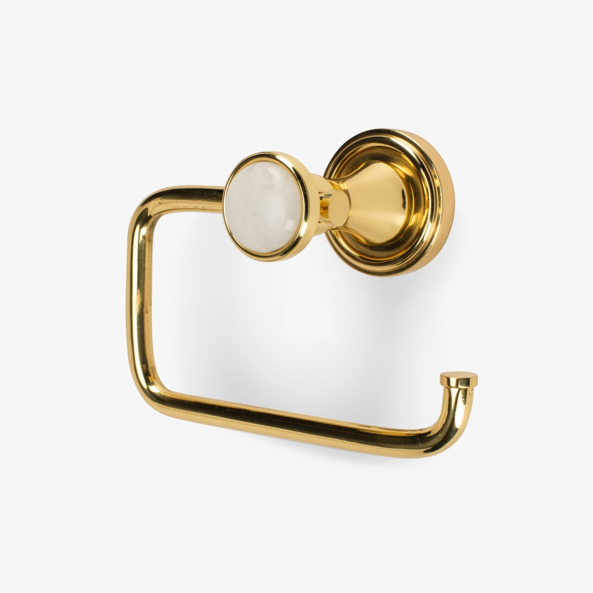 Lane Custom Gemstone Single Post Toilet Paper Holder