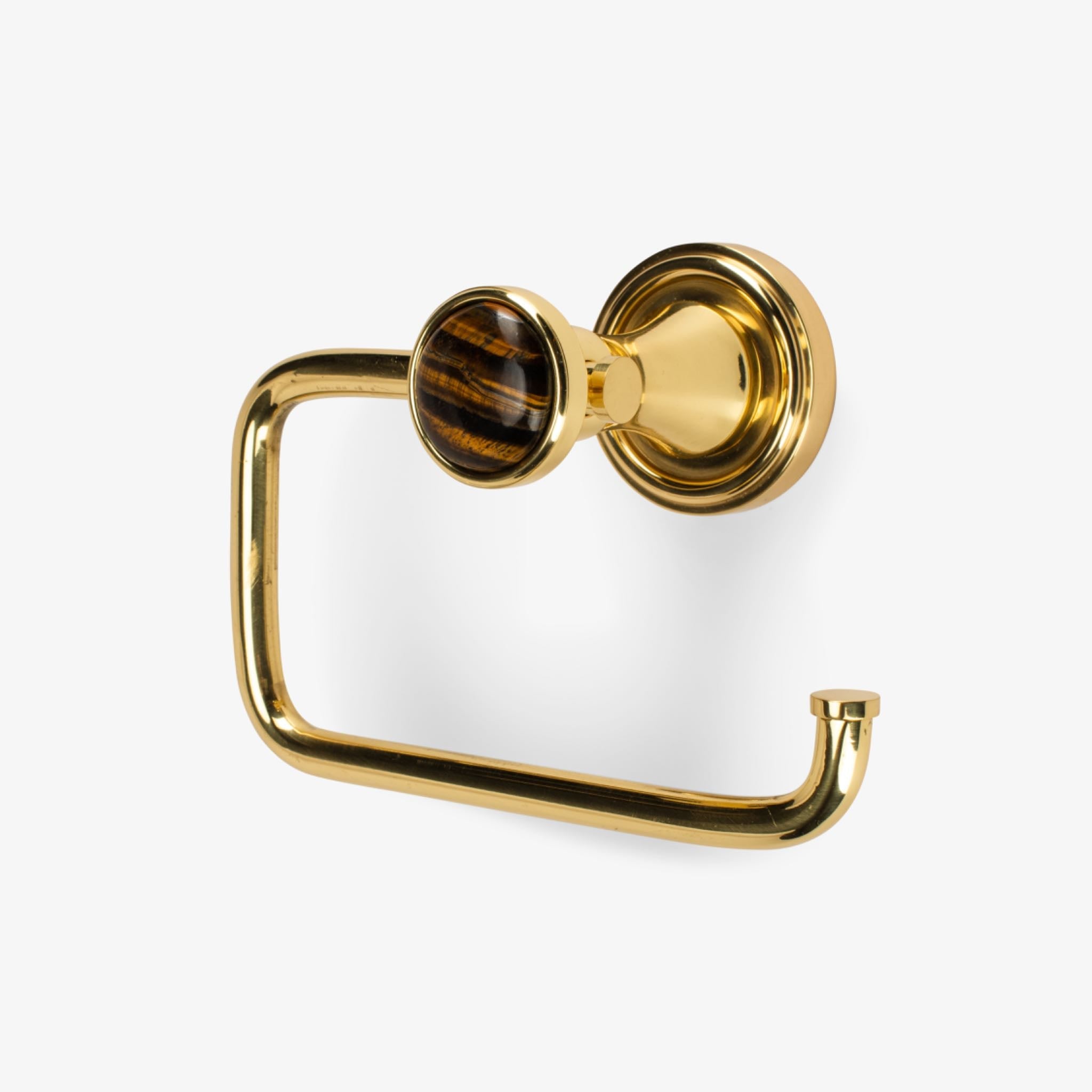 Lane Custom Gemstone Single Post Toilet Paper Holder