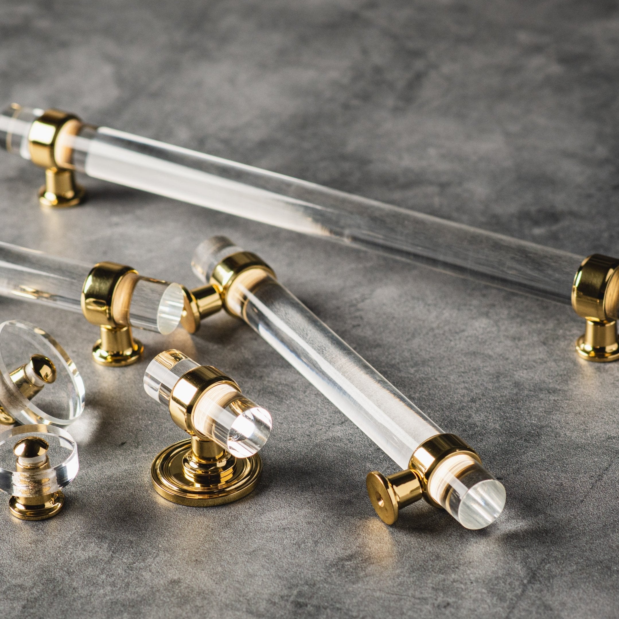 Glasgow Lucite Cabinet Pull