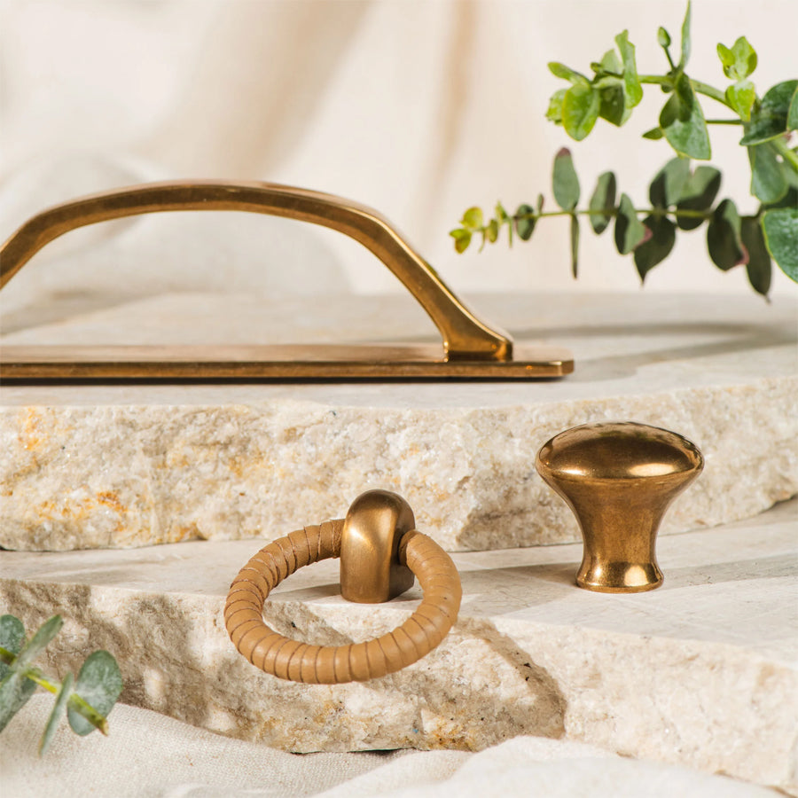 Monterey Cabinet Pull with Backplate