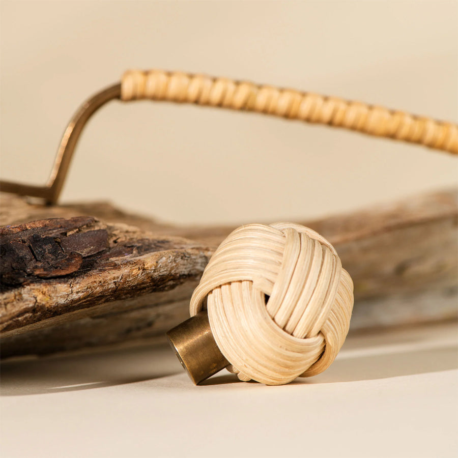 Newport Rattan Cabinet Knob