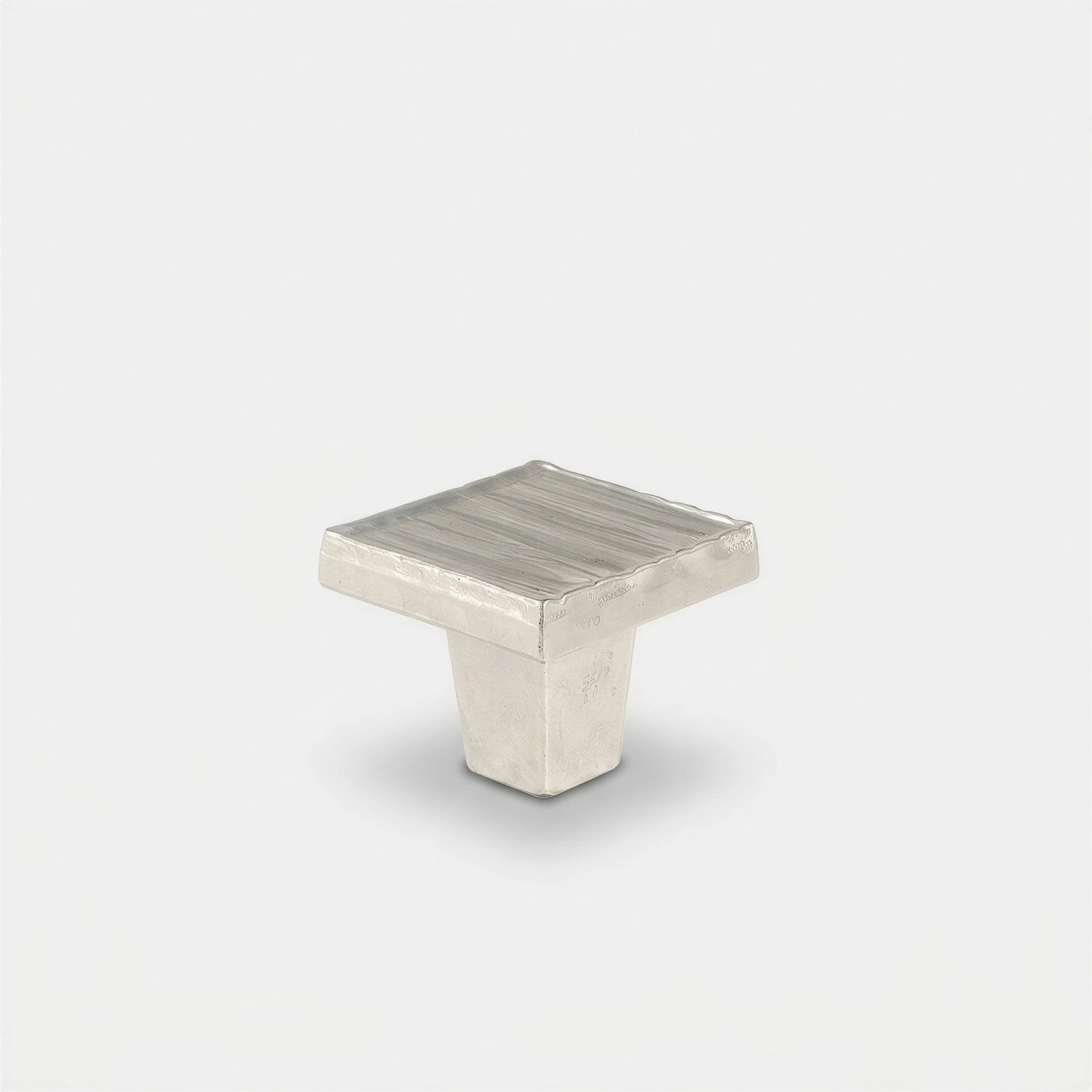 Forged 3 Organic Square Cabinet Knob