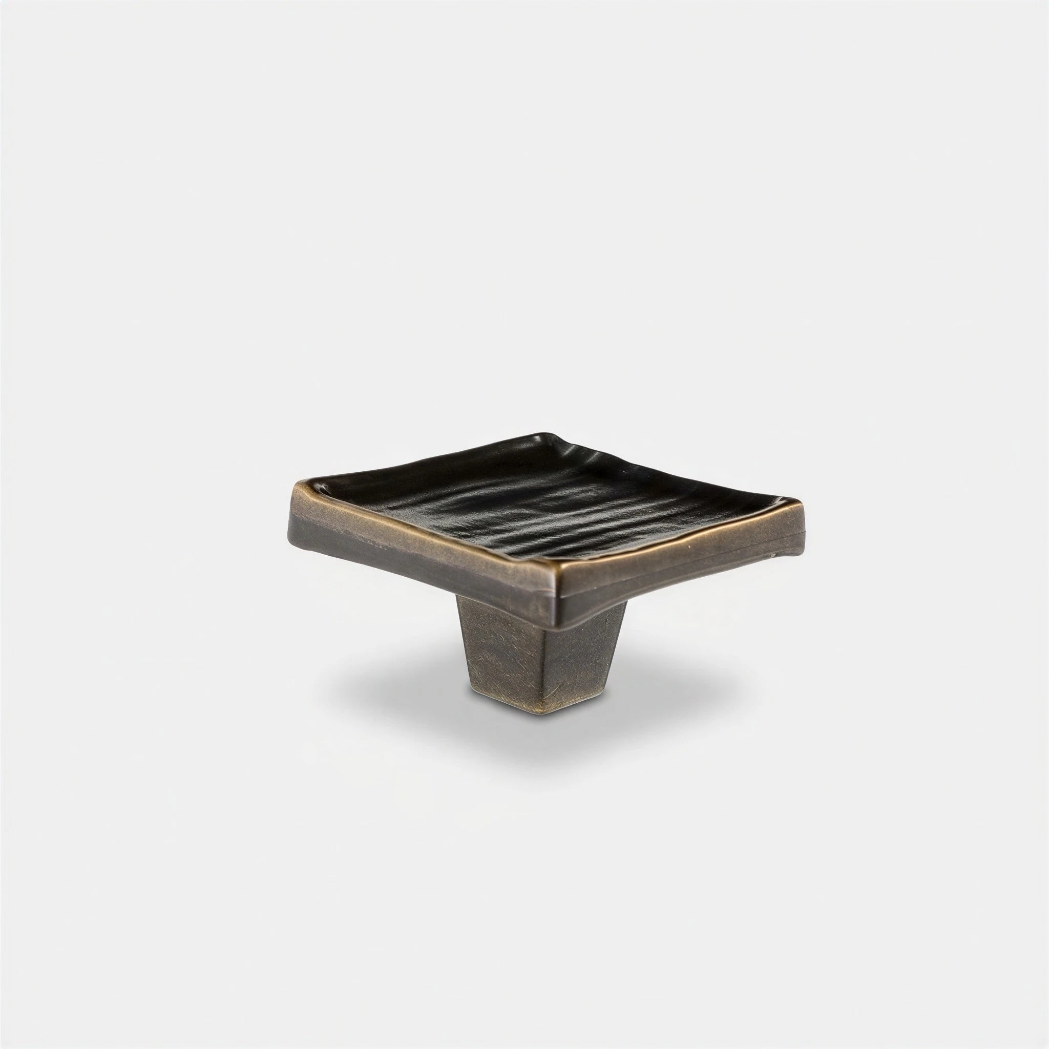 Forged 3 Organic Square Cabinet Knob