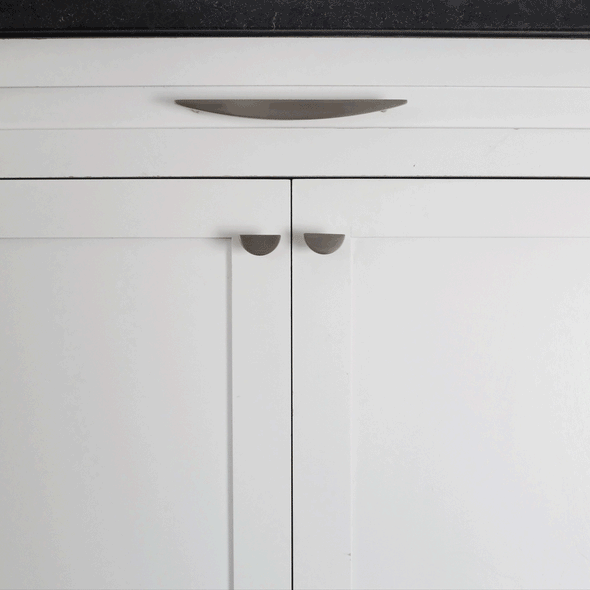 Half Moon Cabinet Knob