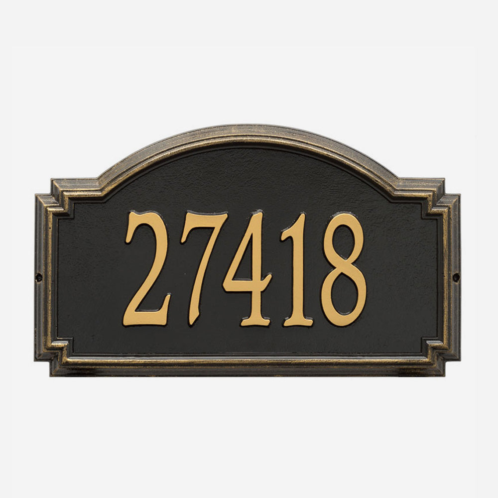 Williamsburg Address Plaque