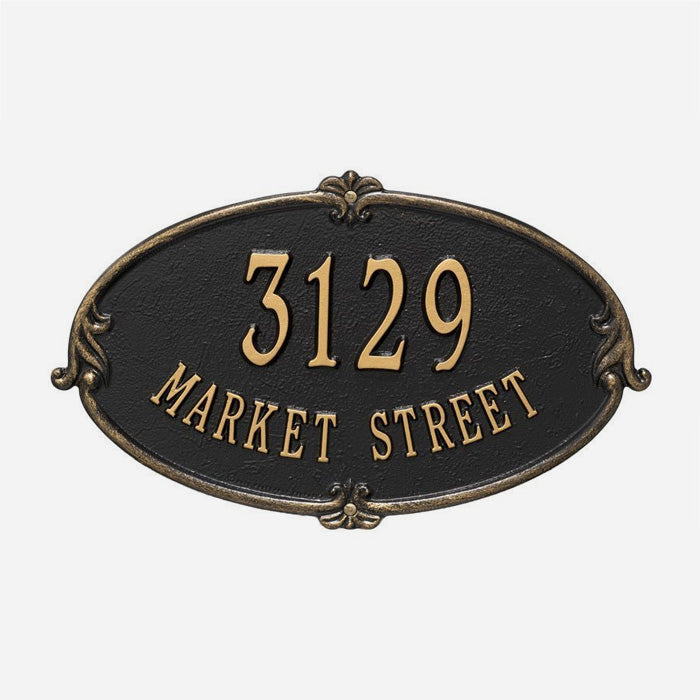 Monte Carlo Address Plaque