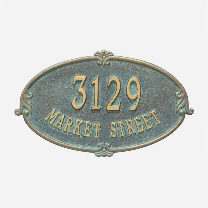 Monte Carlo Address Plaque