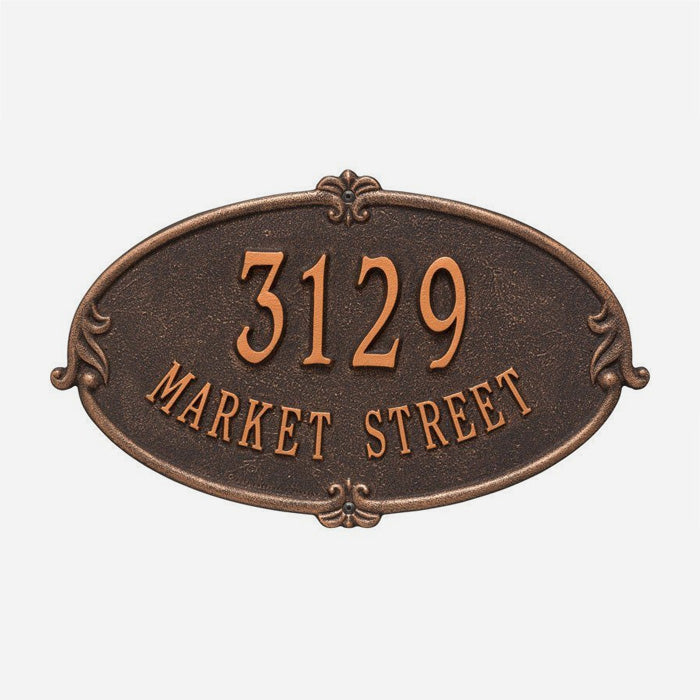 Monte Carlo Address Plaque