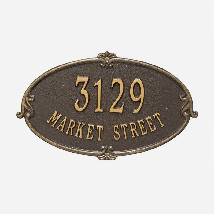Monte Carlo Address Plaque