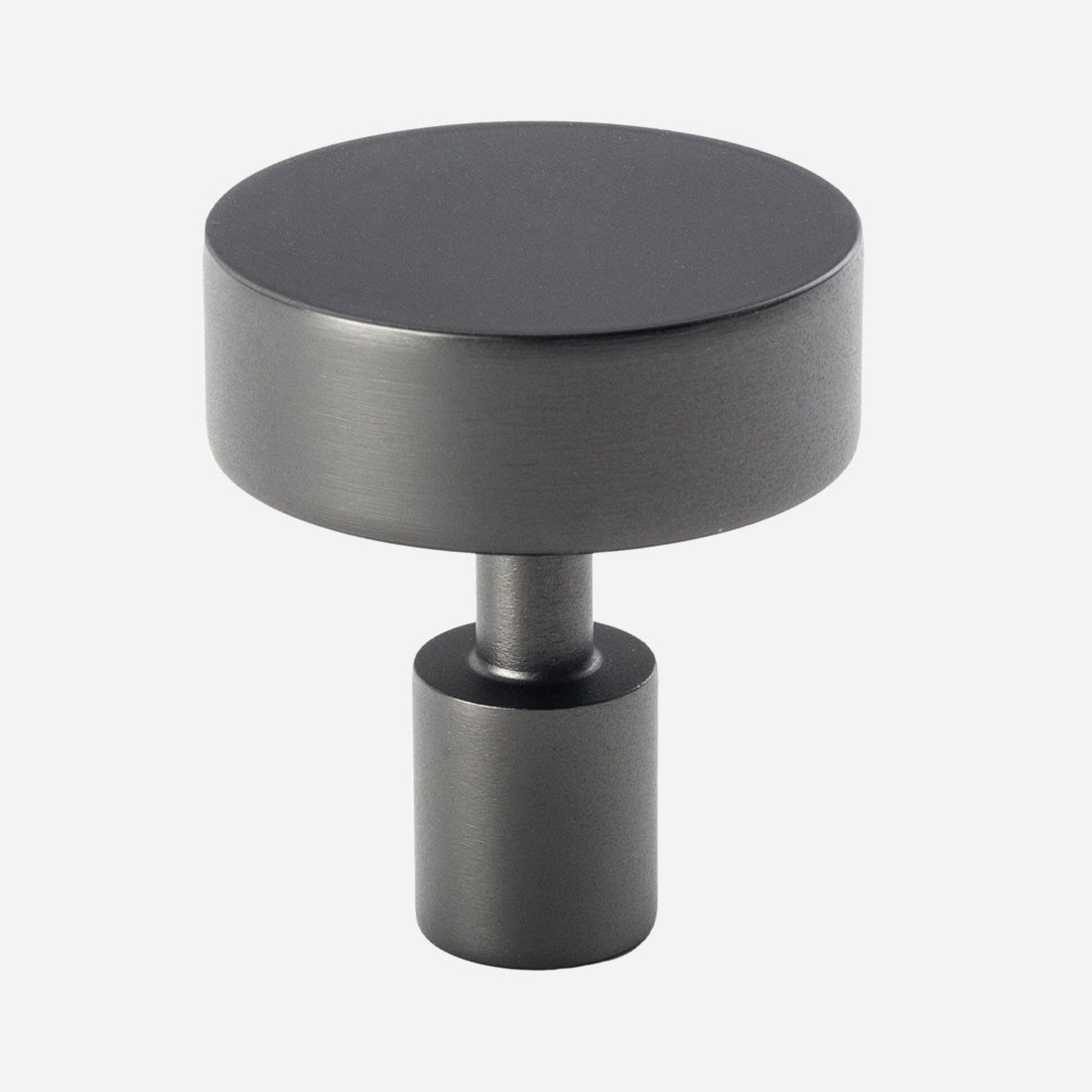 Black Stainless Steel Disc Cabinet Knob