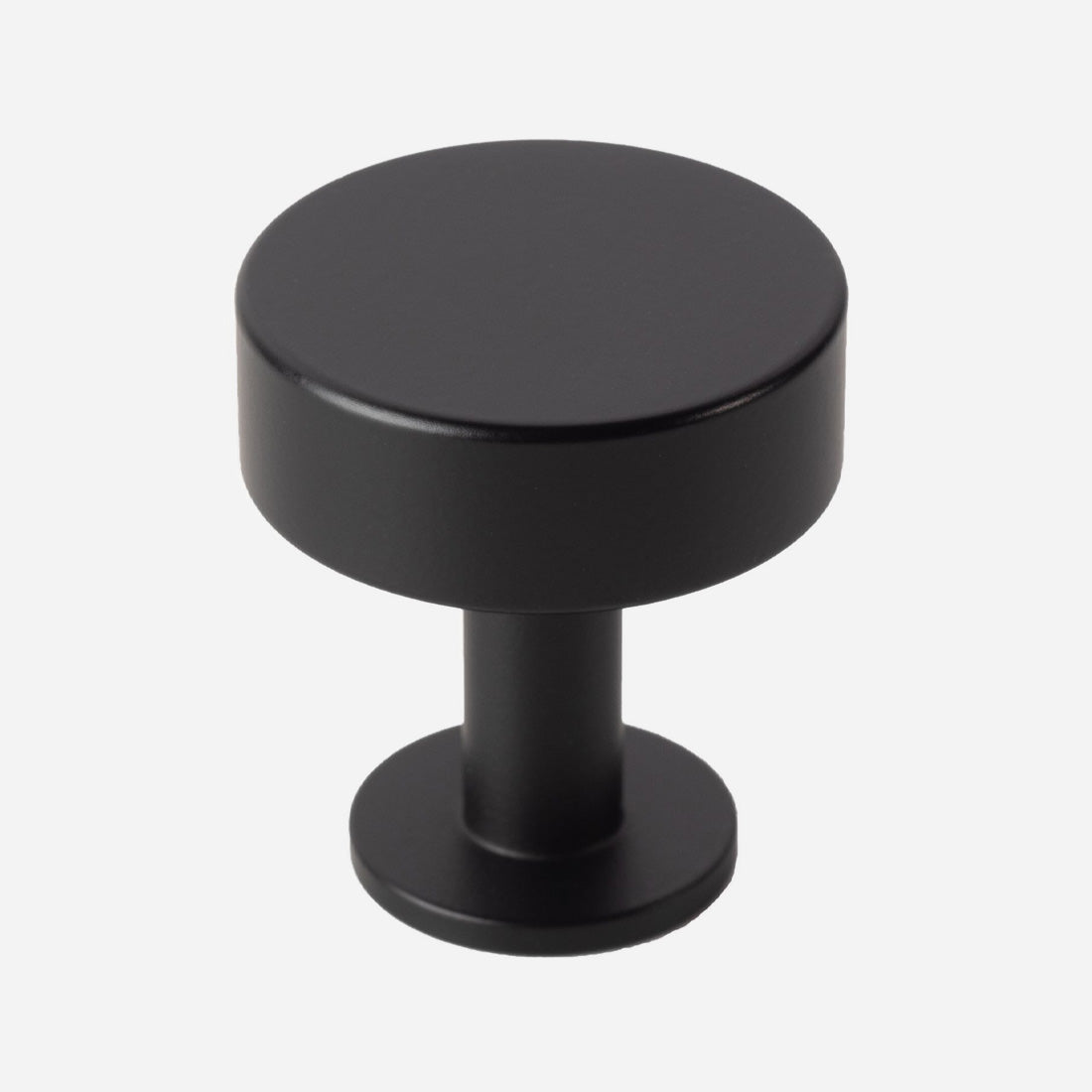 Solid Brass Disc Cabinet Knob
