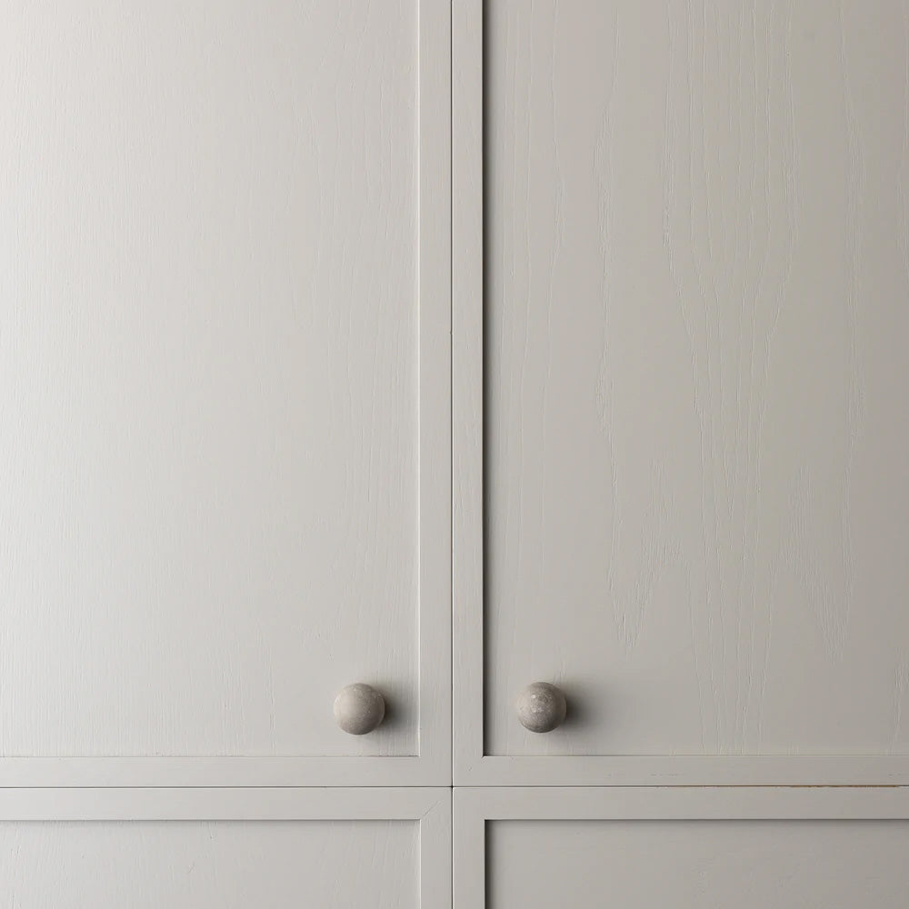 Grey Tundra Marble Hubble Cabinet Knob