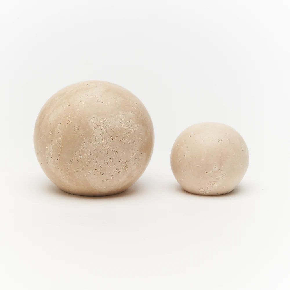 Travertine Hubble Cabinet Knob